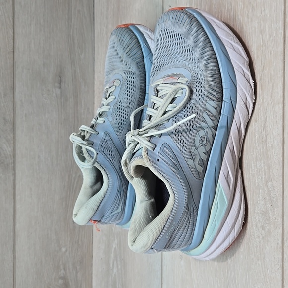 Hoka One One Women's Bondi 7 Athletic Running Shoes Sneakers Sz 6 - Picture 2 of 14